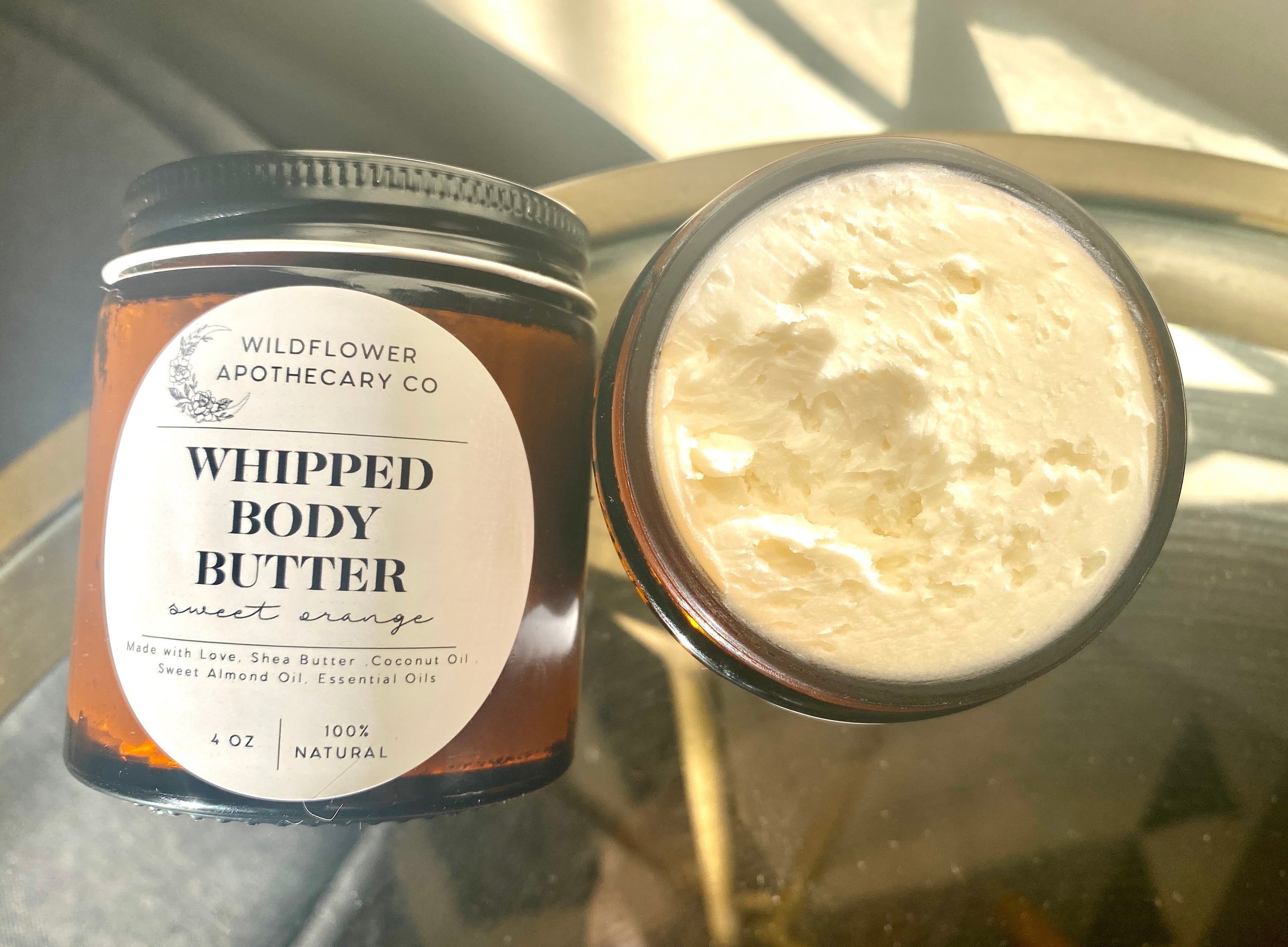 WildFlower Apothecary Co - Sweet Orange Whipped Body Butter